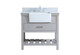 Elegant Lighting - VF60136GR-BS - Single Bathroom Vanity - Clement - grey