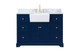 Elegant Lighting - VF60248BL-BS - Single Bathroom Vanity - Franklin - blue