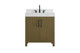 Elegant Lighting - VF60630MCB-BS - Bathroom Vanity - Nathan - Chestnut Brown