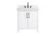 Elegant Lighting - VF60630WH-BS - Bathroom Vanity - Nathan - White
