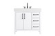 Elegant Lighting - VF60636WH - Bathroom Vanity - Nathan - White
