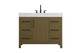 Elegant Lighting - VF60642MCB - Bathroom Vanity - Nathan - Chestnut Brown