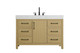 Elegant Lighting - VF60648MHB - Bathroom Vanity - Nathan - Honey Brown