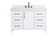 Elegant Lighting - VF60648WH-BS - Bathroom Vanity - Nathan - White