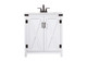 Elegant Lighting - VF90230WH - Single Bathroom Vanity - Grant - white