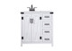 Elegant Lighting - VF90232WH - Single Bathroom Vanity - Grant - white