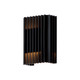 ET2 - E30112-BK - LED Outdoor Wall Sconce - Rampart - Black