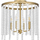 Apelle Four Light Semi Flush Mount (APE1716AB)