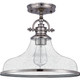 Grant One Light Semiflush Mount (GRTS1714BN)