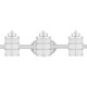 Hazlett Three Light Bath (HZT8623C) Hazlett Three Light Bath (HZT8623C)