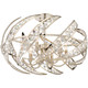 Crescent Six Light Semi-Flush Mount (PCCN1724PK)