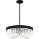 Quoizel - QP6742MBK - Four Light Pendant - Quoizel Pendant - Matte Black