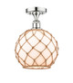 manufacturer_finish:Polished Chrome|manufacturer_glass:Matte White Glass with Brown Rope