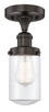 Innovations - 616-1F-OB-G312 - One Light Semi-Flush Mount - Edison - Oil Rubbed Bronze