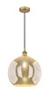 Innovations - 616-1P-BB-G128-14 - One Light Pendant - Edison - Brushed Brass