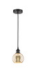 Innovations - 616-1P-BK-G128-6 - One Light Mini Pendant - Edison - Matte Black