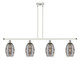 Innovations - 516-4I-WPC-G557-6SM - Four Light Island Pendant - Ballston - White Polished Chrome