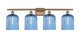 Innovations - 516-4W-BB-G559-8BL - Four Light Bath Vanity - Ballston - Brushed Brass