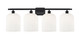 Innovations - 516-4W-BK-G559-8GWH - Four Light Bath Vanity - Ballston - Matte Black