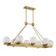 Darien Eight Light Linear Chandelier (1-1016-8-322)