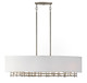 Cameo Four Light Linear Chandelier (1-1065-4-10)