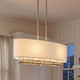 Cameo Four Light Linear Chandelier (1-1065-4-10)