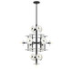 Savoy House - 1-1592-15-50 - 15 Light Chandelier - Amani - Black Cashmere