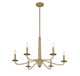 Cannon Six Light Chandelier (1-1824-6-320)