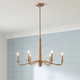 Cannon Six Light Chandelier (1-1824-6-320)