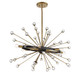 Ariel Six Light Chandelier (1-1858-6-62)