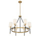 Tivoli Six Light Chandelier (1-1893-6-143)