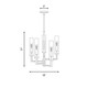 Folsom Five Light Chandelier (1-2135-5-67)