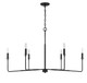 Salerno Six Light Chandelier (1-2221-6-89)