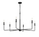 Salerno Six Light Chandelier (1-2221-6-89)