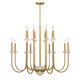 Savoy House - 1-2296-16-262 - 16 Light Chandelier - Oakhurst - Antique Gold