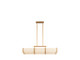 Orleans Five Light Linear Chandelier (1-2330-5-60)