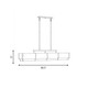 Orleans Eight Light Linear Chandelier (1-2332-8-50)