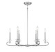 Savoy House - 1-2450-6-109 - Six Light Chandelier - Torino - Polished Nickel