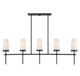 Haynes Five Light Linear Chandelier (1-2803-5-89) Haynes Five Light Linear Chandelier (1-2803-5-89)
