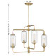 Holton Four Light Chandelier (1-3025-4-322)