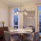 Wright Five Light Chandelier (1-3073-5-11)