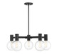 Savoy House - 1-3073-5-89 - Five Light Chandelier - Wright - Matte Black