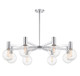 Wright Eight Light Chandelier (1-3074-8-11)