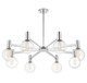 Wright Eight Light Chandelier (1-3074-8-11)