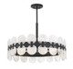 Boca Six Light Chandelier (1-3720-6-89)