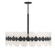 Savoy House - 1-3722-10-89 - Ten Light Chandelier - Boca - Matte Black