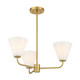 Blair Three Light Chandelier (1-4013-3-322)