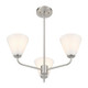 Blair Three Light Chandelier (1-4013-3-SN)