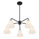 Blair Five Light Chandelier (1-4015-5-89)