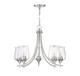 Octave Five Light Chandelier (1-4032-5-SN)